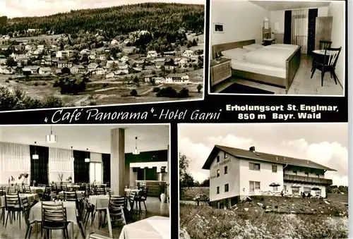 AK / Ansichtskarte  St_Englmar Cafe Panorama Hotel Garni Zimmer Gastraum