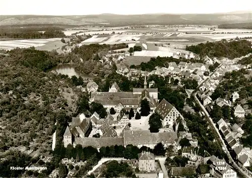 AK / Ansichtskarte  Maulbronn Fliegeraufnahme mit Kloster Maulbronn