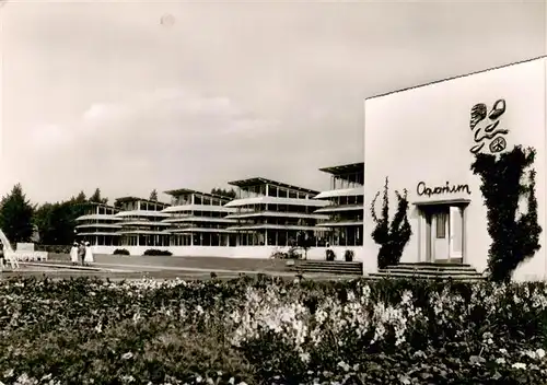 AK / Ansichtskarte  Essen__Ruhr Gruga Aquarium mit Pflanzenschutzhaus