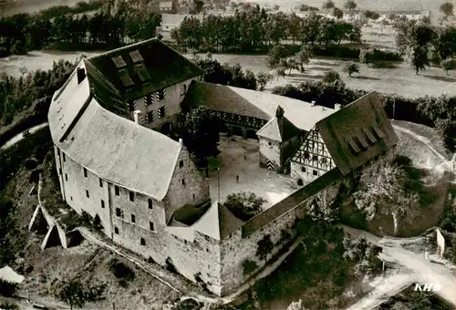 AK / Ansichtskarte  Ipsheim Jugendberg Hoheneck Fliegeraufnahme