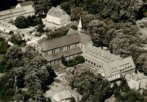 AK / Ansichtskarte  Lehnin Fliegeraufnahme mit Zisterzienserkloster Luise Hanriette Stift