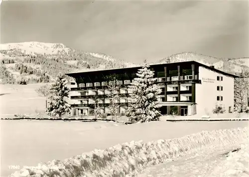 AK / Ansichtskarte 73952507 Sonthofen__Oberallgaeu Kurhotel Sonnenalp Haus am Birkenmoor