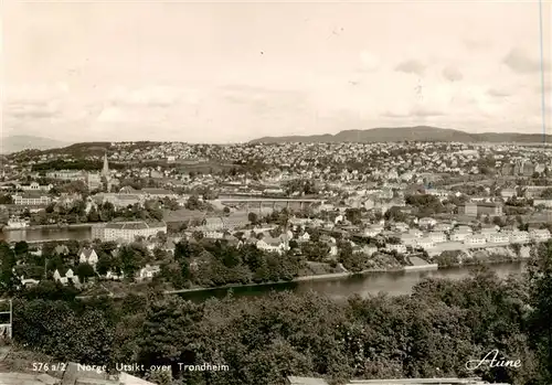 AK / Ansichtskarte  Trondheim_Trondhjem_Norge Panorama