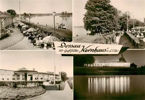 AK / Ansichtskarte 73952533 Dessau-Rosslau HO Gaststaette Kornhaus an der Elbe