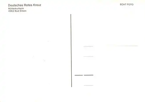 AK / Ansichtskarte  Bad_Eilsen DRK Muetterkurheim