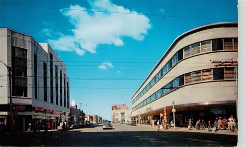 AK / Ansichtskarte  Edmonton_Alberta 102nd Avenue looking west