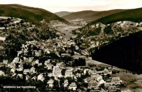 AK / Ansichtskarte  Schoenau_Heidelberg_Odenwald Panorama