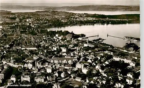 AK / Ansichtskarte  KONSTANZ_Bodensee_BW Fliegeraufnahme