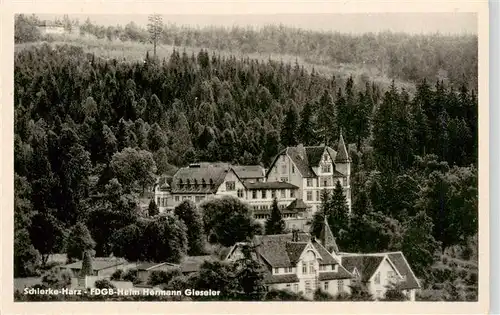 AK / Ansichtskarte 73952608 Schierke_Harz FDGB-Heim Hermann Gieseler