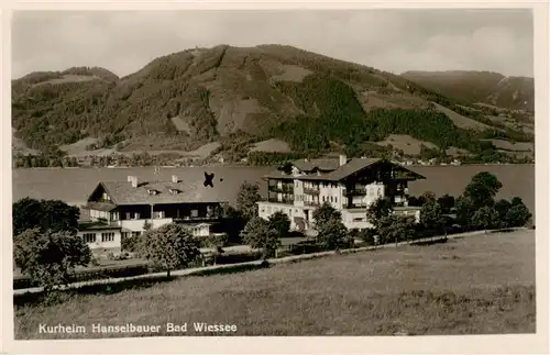 AK / Ansichtskarte  Bad_Wiessee Kurheim Hanselbauer am Tegernsee