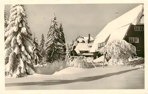 AK / Ansichtskarte  Feldberg_1450m_Schwarzwald Hotel Kurhaus Hebelhof Winterzauber