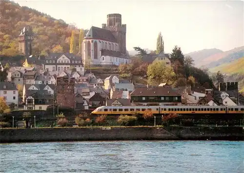 AK / Ansichtskarte 73952681 Oberwesel_Rhein Panorama Schloss Kirche