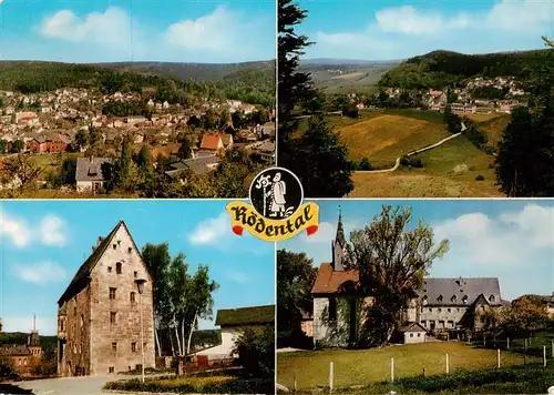 AK / Ansichtskarte  Roedental Panorama Schloss Kirche