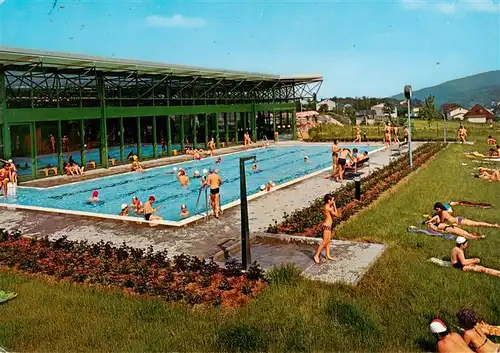 AK / Ansichtskarte  Bad_Endbach Kurmittelhaus Thermal Hallen Freibad