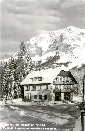 AK / Ansichtskarte 73952751 Ramsau_am_Dachstein_Schladming_Obersteiermark_AT Pension Schrempf Winter in den Alpen