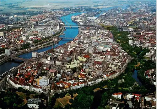 AK / Ansichtskarte  BREMEN Blick ueber die City