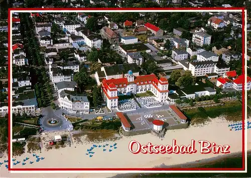 AK / Ansichtskarte 73952797 Binz_Ruegen Ostseebad Hotel Strand