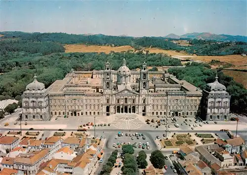 AK / Ansichtskarte  Mafra Vista aerea do Convento