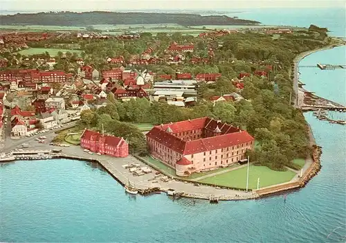 AK / Ansichtskarte  Sonderborg_DK Schloss Fliegeraufnahme