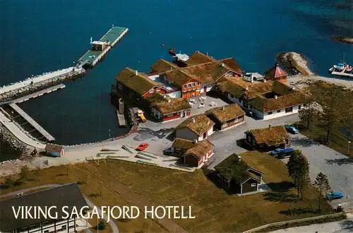 AK / Ansichtskarte 73952846 Saebo_Norge Viking Sagafjord Hotell Fliegeraufnahme