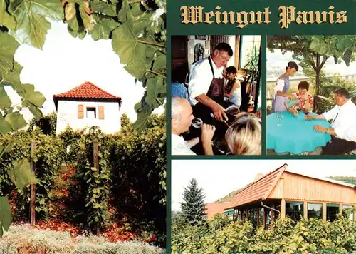 AK / Ansichtskarte  Freyung Weingut Pawis Gaststube Terrasse