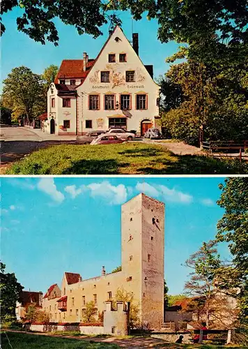 AK / Ansichtskarte  Gruenwald__Muenchen Schloss Hotel Gruenwald mit der historischen Gaststaette