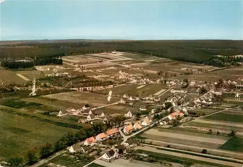 AK / Ansichtskarte  Silberborn_Holzminden_Solling Fliegeraufnahme