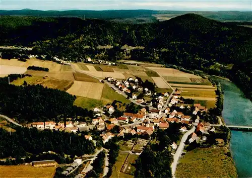 AK / Ansichtskarte  Hemfurth-Edersee_Edertal Fliegeraufnahme