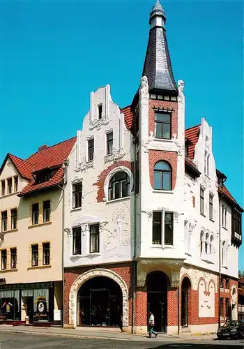 AK / Ansichtskarte  Quedlinburg Jugendstilhaus Steinbruecke