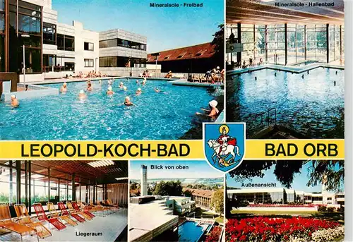 AK / Ansichtskarte  Bad_Orb Leopold Koch Bad Liegeraum Panorama Aussenansicht