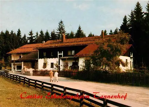 AK / Ansichtskarte 73952962 St_Englmar Caritas Erholungsheim Tannenhof