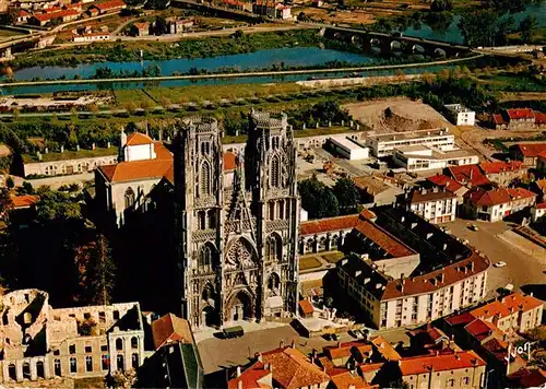 AK / Ansichtskarte  Toul_54_Meurthe-et-Moselle Cathedrale Saint Etienne Vue aerienne