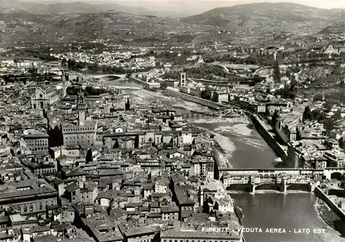 AK / Ansichtskarte  FIRENZE_Florenz_Toscana_IT Veduta aerea Lato est