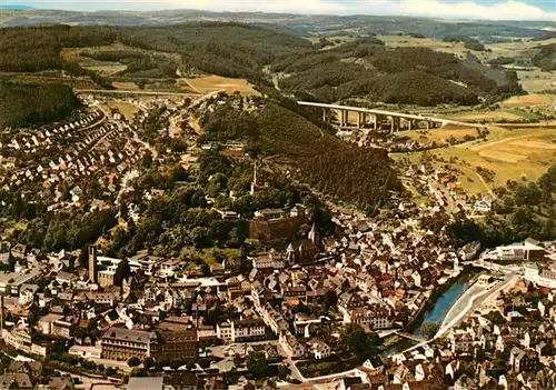 AK / Ansichtskarte 73953030 Dillenburg Panorama Oranierstadt