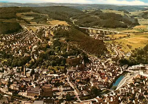 AK / Ansichtskarte  Dillenburg Panorama Oranierstadt