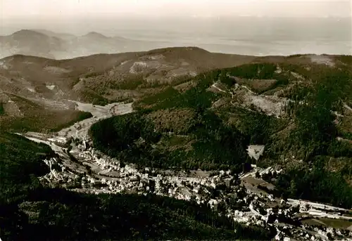 AK / Ansichtskarte  BAD_HERRENALB Panorama Heilklimatischer Kurort Original Straehle Bild Nr. 8-8858