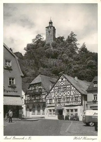 AK / Ansichtskarte  Bad_Berneck Hotel Heissinger