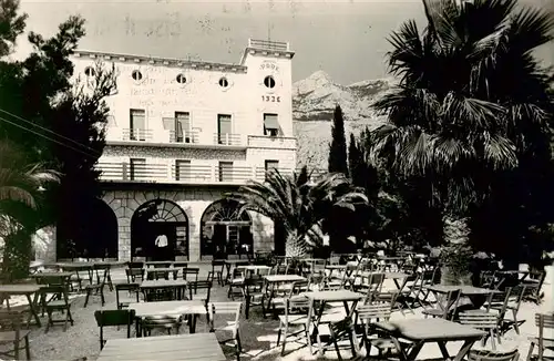 AK / Ansichtskarte 73953052 Makarska_Croatia Hotel Park Restaurant Terrasse