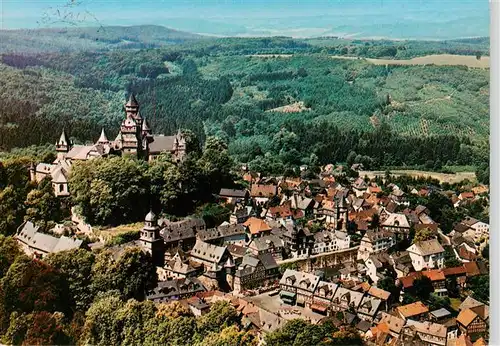 AK / Ansichtskarte  Braunfels Fliegeraufnahme mit Schloss