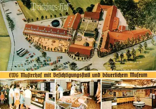 AK / Ansichtskarte 73953082 Sythen_Haltern EWG Musterhof mit Besichtigungsstall und baeuerlichem Museum