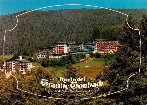 AK / Ansichtskarte  Tonbach Kurhotel Traube Tonbach