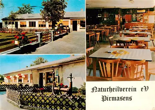 AK / Ansichtskarte  Pirmasens Naturheilverein Gastraum 