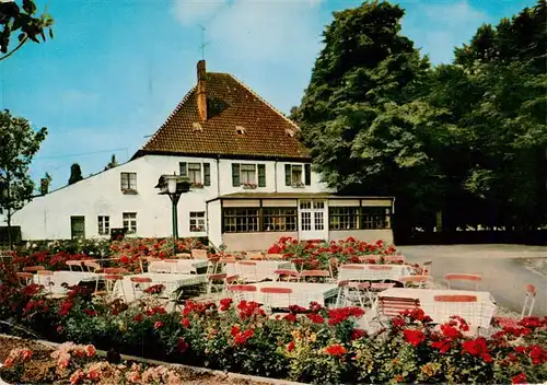 AK / Ansichtskarte  Buederich_Duesseldorf Rheingaststaette Moenchenwerth