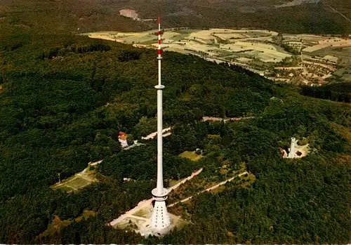 AK / Ansichtskarte  Dannenfels Donnersberg Gipfel Ludwigsturm und Fernsehturm