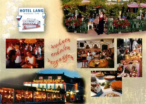 AK / Ansichtskarte 73953220 Altenahr Hotel Lang Restaurant Cafe Gastraeume Buffet 