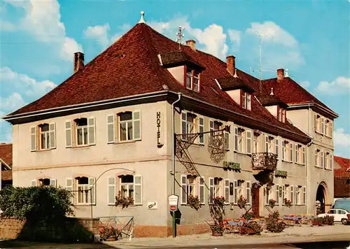 AK / Ansichtskarte  Friesenheim_Baden Hotel Adler Post