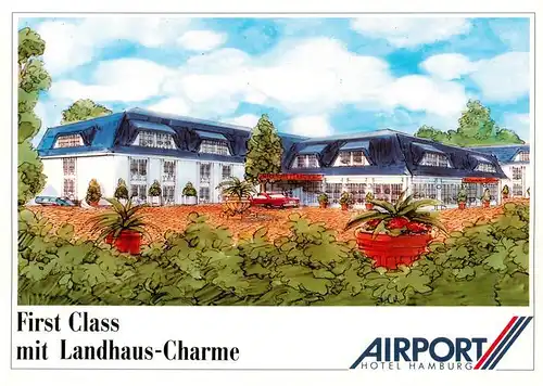 AK / Ansichtskarte 73953253 Hamburg 
Airport Hotel Hamburg First Class mit Landhaus Charme