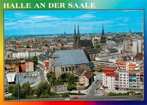 AK / Ansichtskarte  HALLE__Saale Stadtansicht