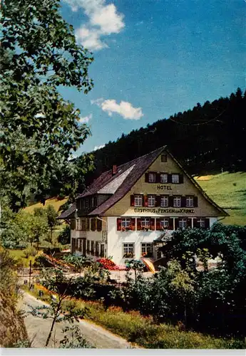 AK / Ansichtskarte 73953272 Bad_Rippoldsau_Schwarzwald Hotel Kranz