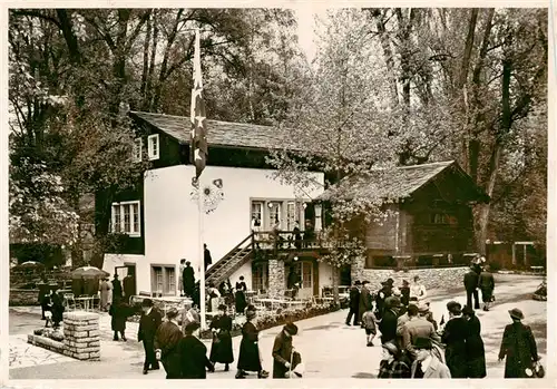 AK / Ansichtskarte 73953373 Landesausstellung_Zuerich_1939 LA-Riesbach Walliser Weinstube